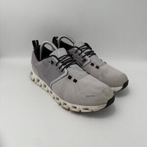 On Cloud 5 Waterproof Women's Gray Running Shoes Size USW9 Gym Sneakers 59.98837